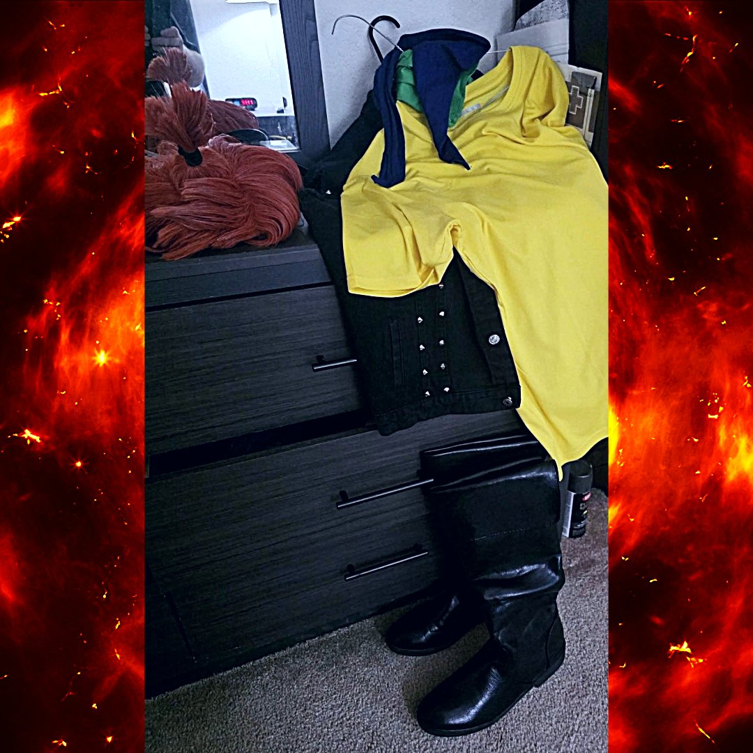 retrorobreviews's tweet photo. One of the best parts of cosplay is laying out the costume and makeup to see how far you have come with your project 😀 😊 😉!!!! What do you all think so far of it for my version of Bowser Jr? #cosplaycostume #makeup #cosplay #bowserjr #retrorobbyreviews https://t.co/b8rlvxvwjj