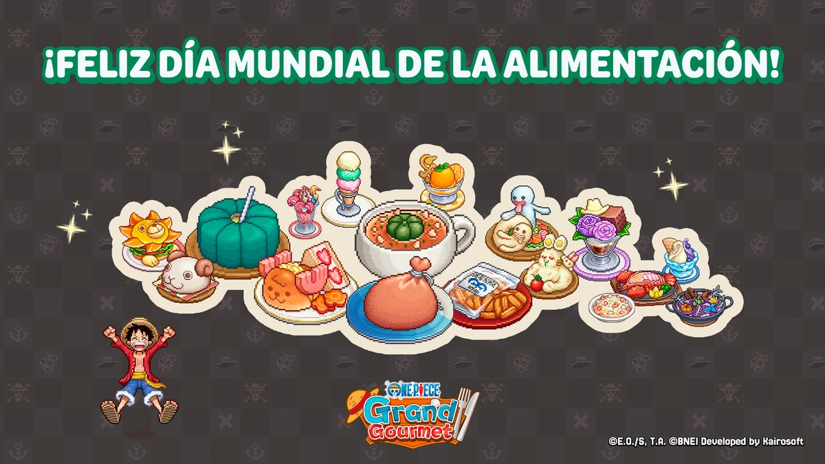 BandaiNamcoES's tweet photo. Ingredientes frescos, sabores intensos y un plato perfecto. Ese es el verdadero tesoro. 

¡La buena comida es el comienzo de toda gran aventura!

Reserva ya #ONEPIECE Grand Gourmet ➡️ https://t.co/qAmUtlqJSd

#OPGG #WorldFoodDay https://t.co/PusmimchFJ