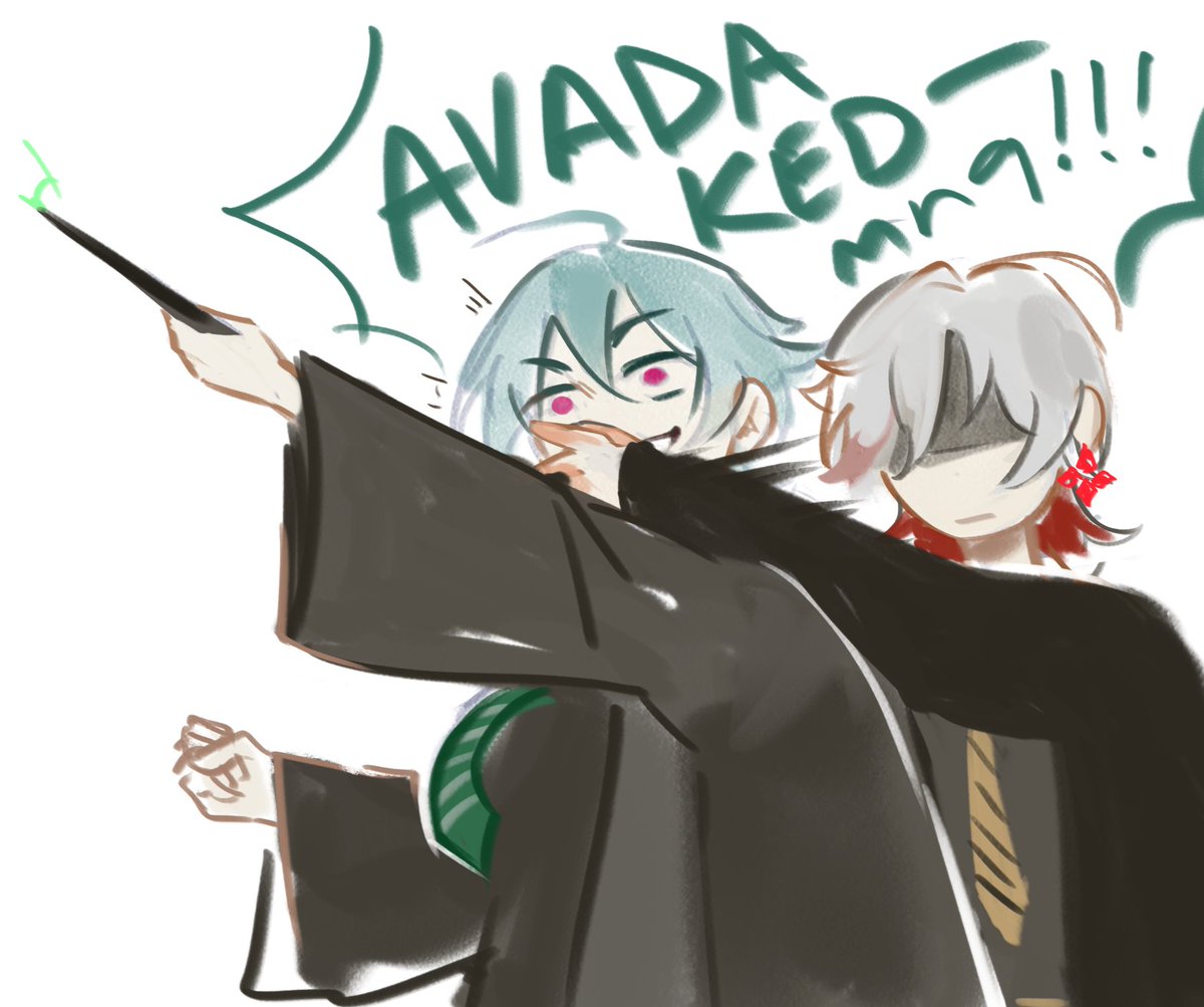 WinnieRainMaker's tweet photo. Slytherin x Hufflepuff my fav dynamic
#lohen #illuga #lolluga #illuhen https://t.co/JXaBxdMBU0