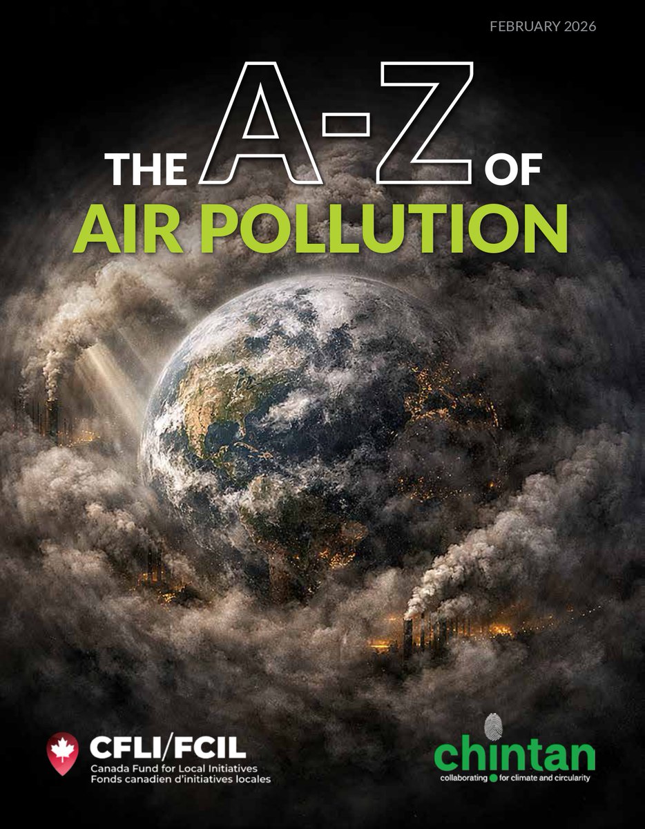 ChintanIndia's tweet photo. D for DATA!

Reliable air pollution data helps us understand how polluted the air is, where the pollution comes from, and how levels change over time. It also helps us track whether clean air measures are actually working.

In the fourth instalment of Chintan’s A–Z of Air Pollution, we explore how air quality is monitored, why reliable data matters, and how we can use it to identify pollution hotspots and demand action for cleaner air.

Read the A–Z of Air Pollution to understand the sources, impacts, and solutions to air pollution. Download Here: https://t.co/uWpOPEOoqZ

@Bharati09 

#AirPollution #AirQuality #AirQualityData #PollutionMonitoring #AirPollutionAwareness #AQI #PM25 #PM10 #CleanAir