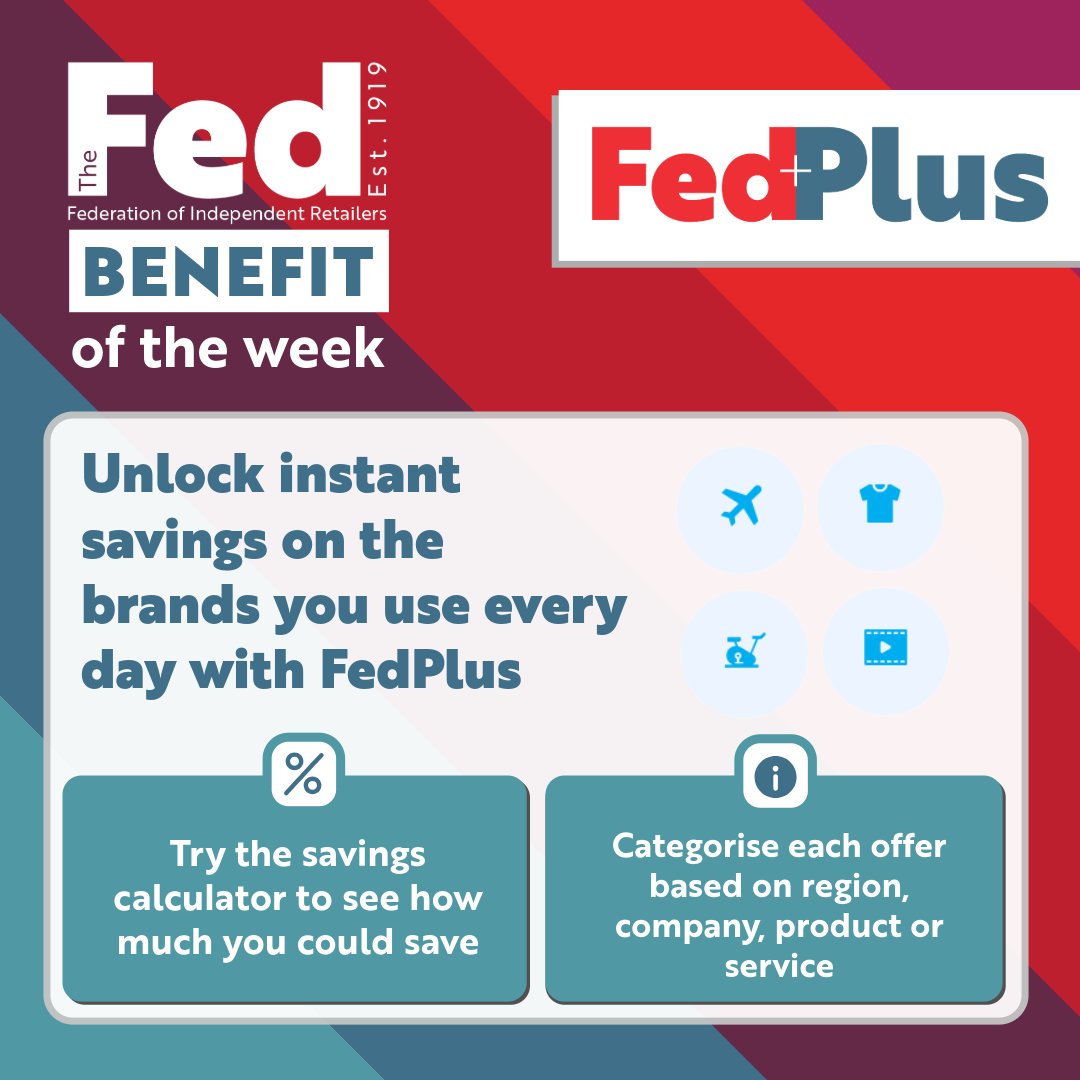 TheFed_Online's tweet photo. 🌟Benefit of the Week: FedPlus

FedPlus gives Fed members access to a huge range of money-saving deals, including:
🛍️ Discounts at 200+ vendors
💻 Up to 8% off with Dell and up to 10% off with Apple*
✈️ Savings on holidays, days out, theme parks and hotels
🏋️ Gym memberships, groceries, dining out, cinema tickets and more

Not sure where to start? Try the savings calculator to see how much you could save, or check out the offers picked to help cover the cost of your membership.

👉Find out more: https://t.co/YfjkaE4vif