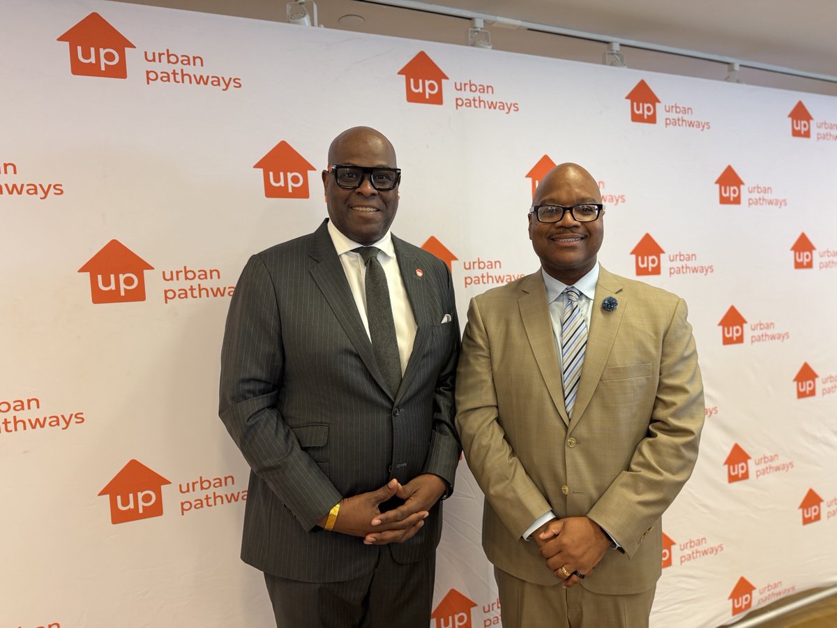 MCNYalumni's tweet photo. MCNY was proud to host @UrbanPathways’ Legislative Breakfast, “The Impact &amp; Future of Safe Havens.” Thanks to CEO, MCNY Board Chair and alumnus Gary P. Jenkins for bringing this dialogue to our campus. Bringing communities together with purpose! #MCNYForward #UrbanPathways https://t.co/ZOVpOKuoRK