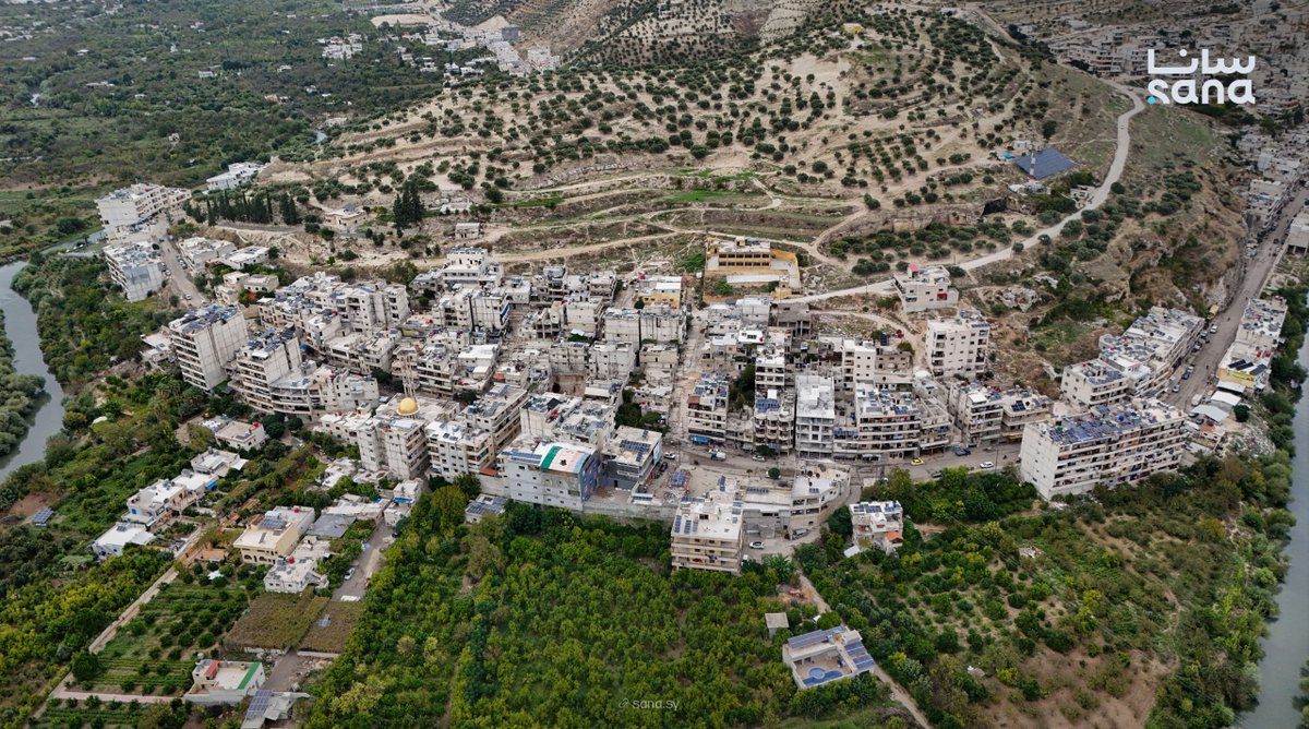 Agence_SANA's tweet photo. Darkouch, à Idleb : des paysages verdoyants dominant l’Oronte

#Syrie
#Idleb
#Darkouch
#sanafrançais https://t.co/KKsIRD9stS