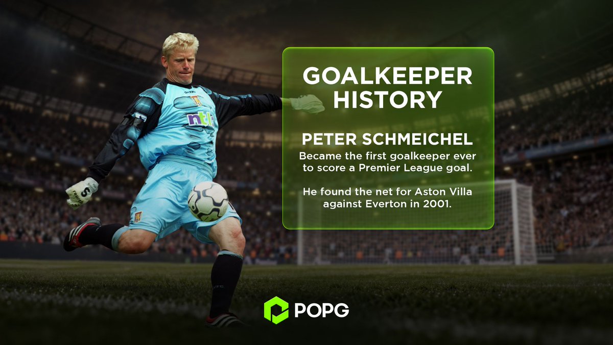POPGtoken's tweet photo. Some moments change what a position is remembered for. 🧤⚽
In 2001, Peter Schmeichel became the first goalkeeper to score a Premier League goal.
This time, the headline wasn’t about a save.
#PeterSchmeichel #POPGBrandAmbassador #FootballHistory https://t.co/bDwMhY5KBq