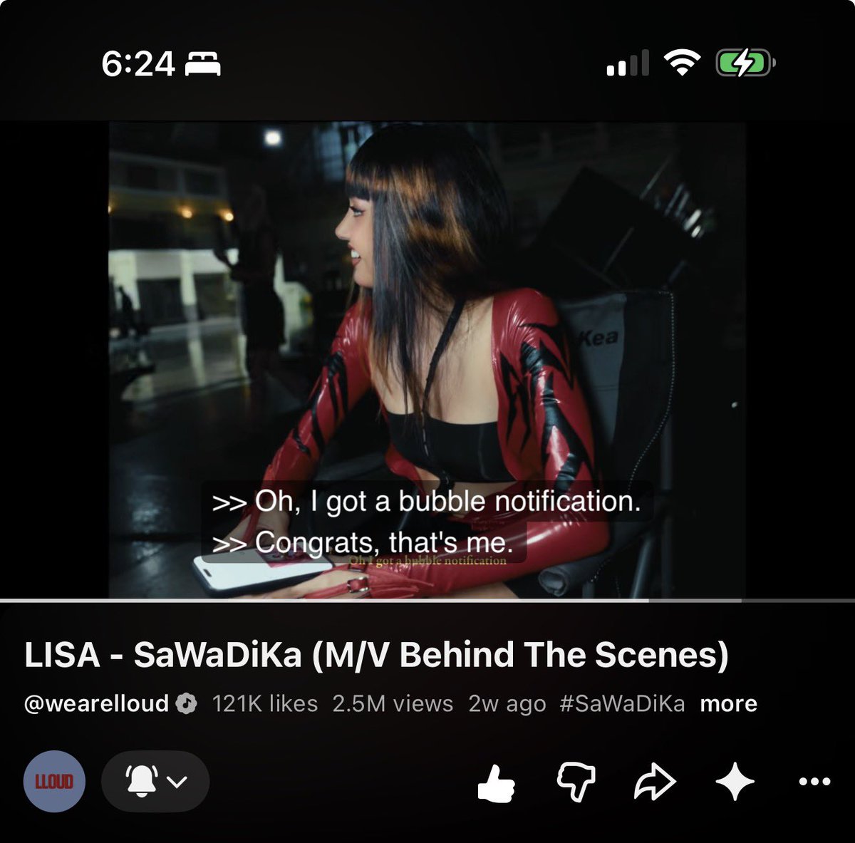 LisaVote50's tweet photo. #LISA_bubble

We are so proud of everything you’ve accomplished. Keep doing what you love, exploring your creativity, and growing as an artist. We’ll always be here to support you. Mistakes are part of growth, and it’s okay to make them as long as you learn from them. Don’t be too hard on yourself. You don’t have to be perfect to be amazing. Keep believing in yourself and enjoying the journey. We’ll be right here cheering you on every step of the way!