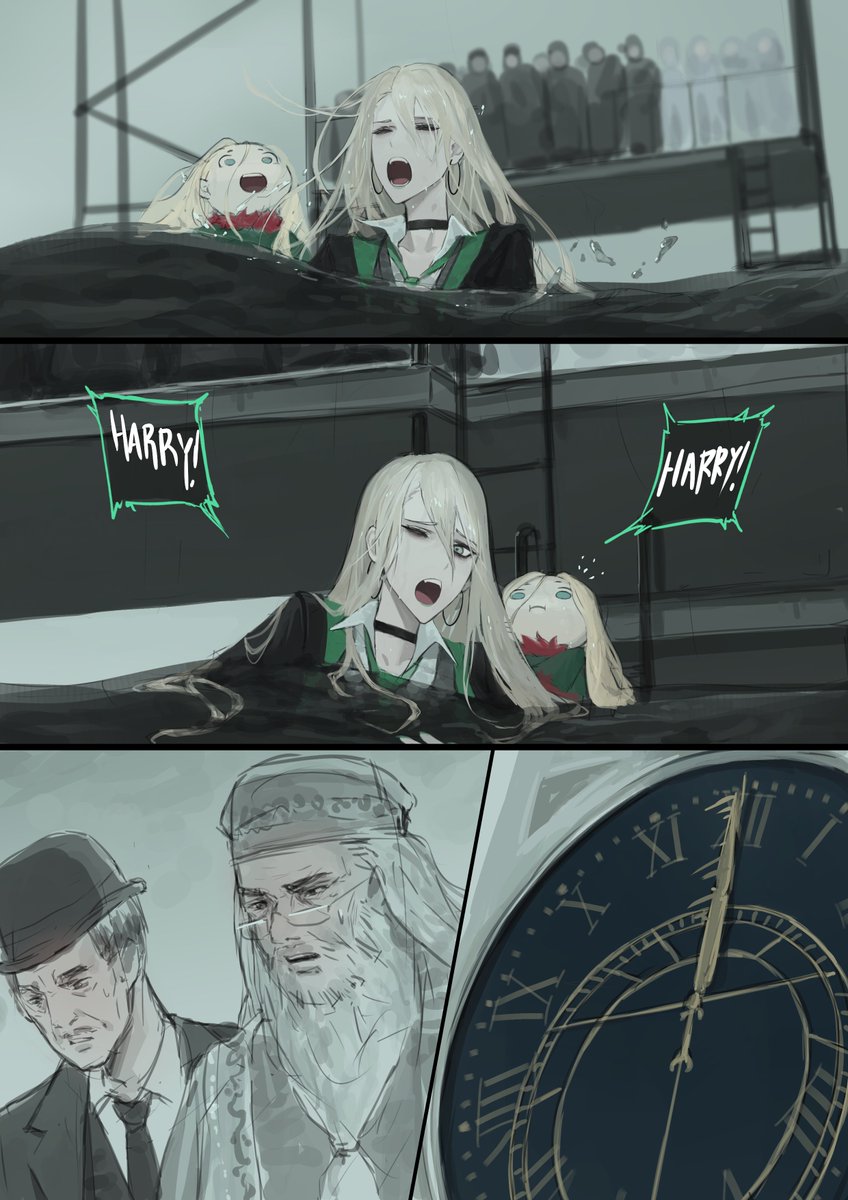 Streetlight0502's tweet photo. Malfoid and the Black Lake (2) - Time's up https://t.co/VGk1BAdSah