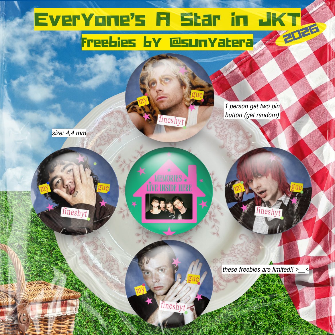 sunyatera's tweet photo. ⭐️ 5sos everyone's a star in jakarta ⭐️
freebies by @sunyatera

🏟️ indonesia arena
🗓️ nov 14th, 2026
📍 time &amp; place TBA

> rt &amp; like this tweet!
> find me &amp; say hi
> dont sell/throw the package
> dm for trade 

see you there 5sosfams!  ⸜(｡˃ ᵕ ˂ )⸝ https://t.co/WBdmudCHmd