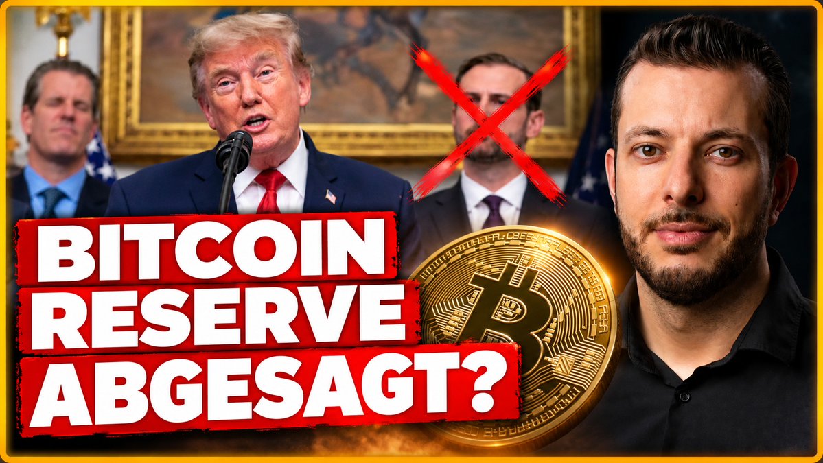 blocktrainer's tweet photo. KRYPTO-BERATER VERLÄSST WEIẞES HAUS! 😳 BITCOIN-KÄUFE ABGESAGT? 🤔

@patrickjwitt verlässt den Krypto-Beirat des Weißen Hauses! Wie geht es mit Trumps Bitcoin-Plänen weiter und wie realistisch sind staatliche BTC-Käufe noch?

Mehr dazu im Video!
👇
https://t.co/DUC0R14jvq https://t.co/BMgMnVpueu