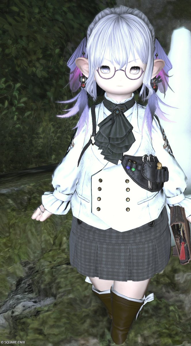 nana____seven's tweet photo. たまには正統派の白黒お手軽オシャレ
＃ｆｆ１４
＃ななふぇる https://t.co/9bT93l0rtk