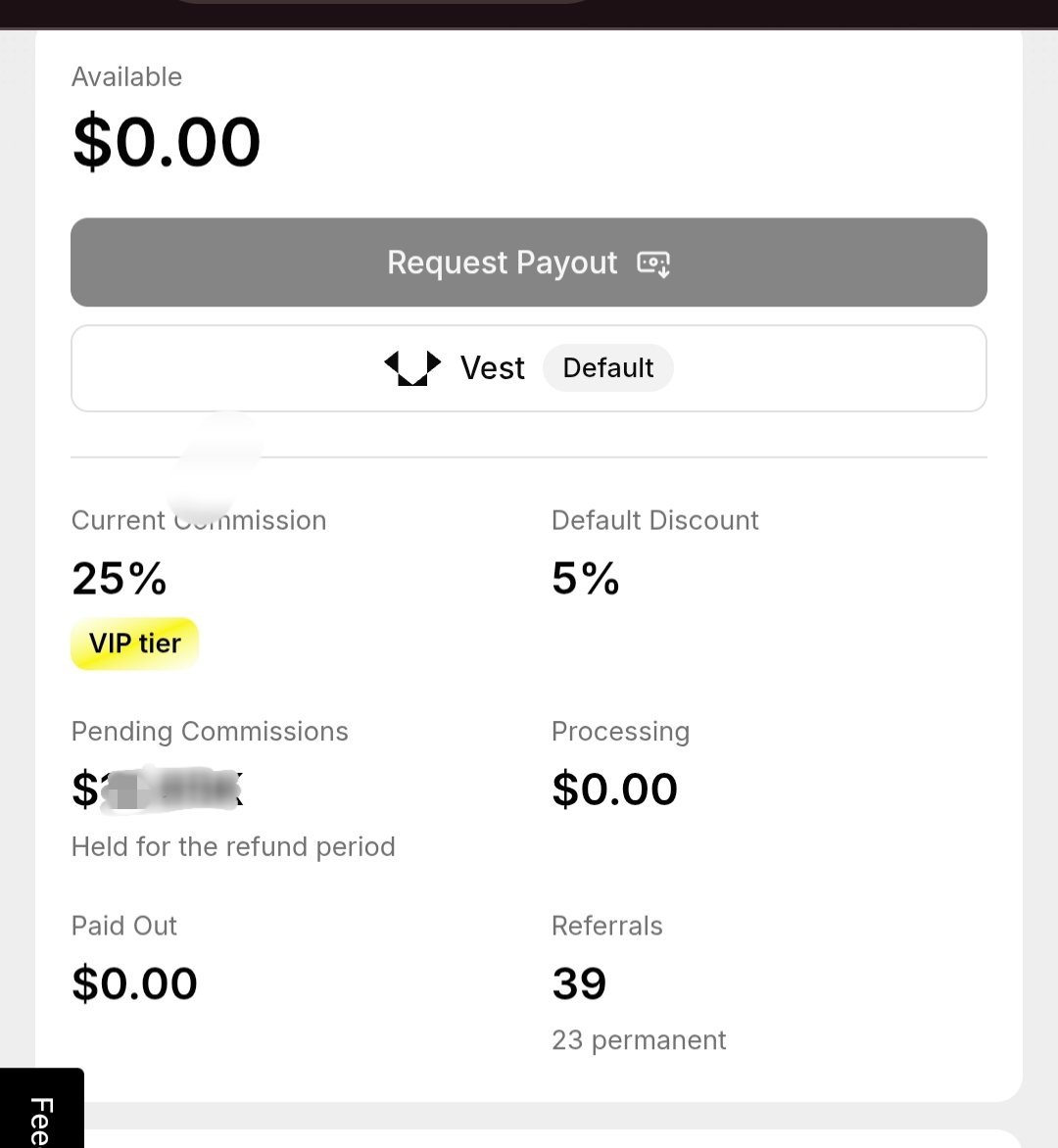 NadTrades_'s tweet photo. I was one of the first to back @VestExchange.

39 traders joined through my code.
5-figure commissions pending. 🥹

But this isn't a flex. It's a THANK YOU.

None of this happens without your support. Every single one of you who trusted me and used NADXBT, I appreciate you. 🫡❤️

Time to give back!

🎁 Community giveaways coming soon!

Want to support what I'm building?

→ Sign up once through my link = permanent referral.
→ Use NADXBT for 5% OFF every account.

🔗 https://t.co/MOe31z2dTE

Love you all. Just getting started. 🧪