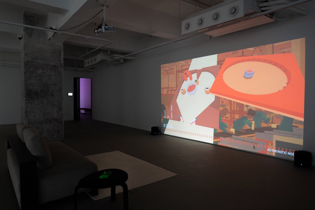 mitchellfchan's tweet photo. Installation shots from Workers’ Playtime, my solo exhibition at @deSarthe in Hong Kong. On display until November 21. https://t.co/iag6CRQvQl