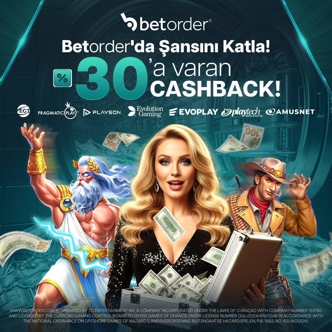 betorderXresmi's tweet photo. 🔥Betorder’da %30’a varan Cashback fırsatı seni bekliyor!

🎰 EGT, Pragmatic Play, Evoplay, Spinomenal, Playson, Evolution Gaming ve daha fazla sağlayıcı ile sunduğumuz casino oyunlarında şansını dene!
https://t.co/SxpPpBkBhR https://t.co/69azgcw309