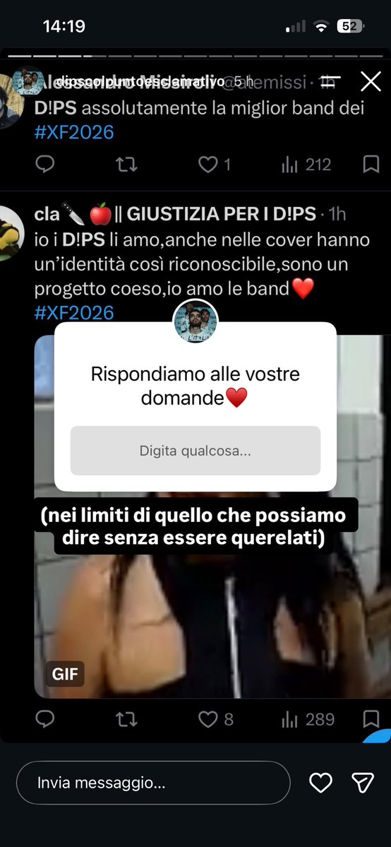 c_cla__'s tweet photo. IO APRO INSTAGRAM E VEDO CIÒ AAAAAAA https://t.co/o2l4MxxFEr