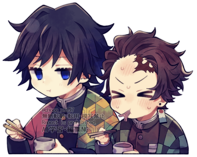 choco_usa97's tweet photo. アクキーの絵柄これです～　※義炭 https://t.co/c5gdQU0Kaz