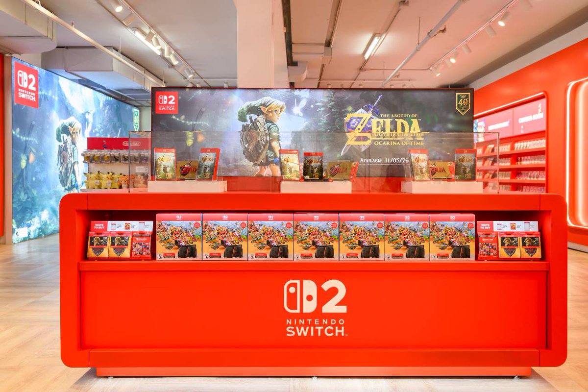 Lbabinz's tweet photo. First Look Inside EB Games Canada's New Nintendo Space in Toronto https://t.co/YMM965o3Ph

"Opening-Day Nintendo eShop Gift Card Offers Confirmed" https://t.co/RlcPqnLKng