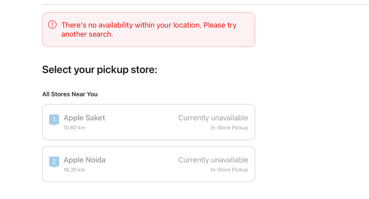 stufflistings's tweet photo. "Who would buy a 3 lakh ka phone?"

Things happened so fast, this popped up literally seconds before I was entering the payment OTP for the iPhone Duo.

Deliveries will now happen as late as December. https://t.co/29cql2qLju