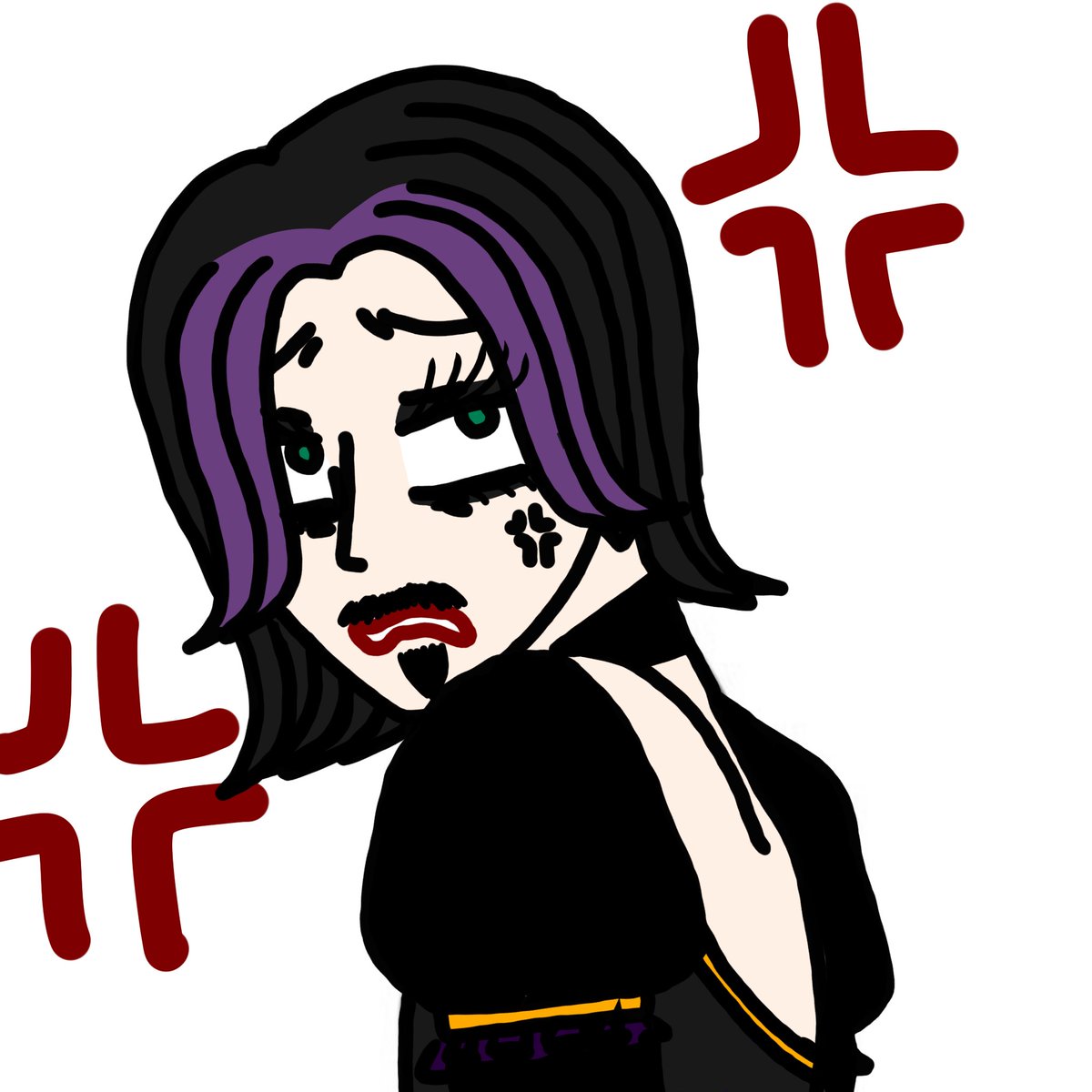 Deformedtragedy's tweet photo. #AngelRangersAU

Character: Insania (Future Trent) 

💢"YOU MORONS MAKE ME WANT TO BEG MAJIN TO KILL ME ALREADY!" 💢 https://t.co/gYpfCNQr1l