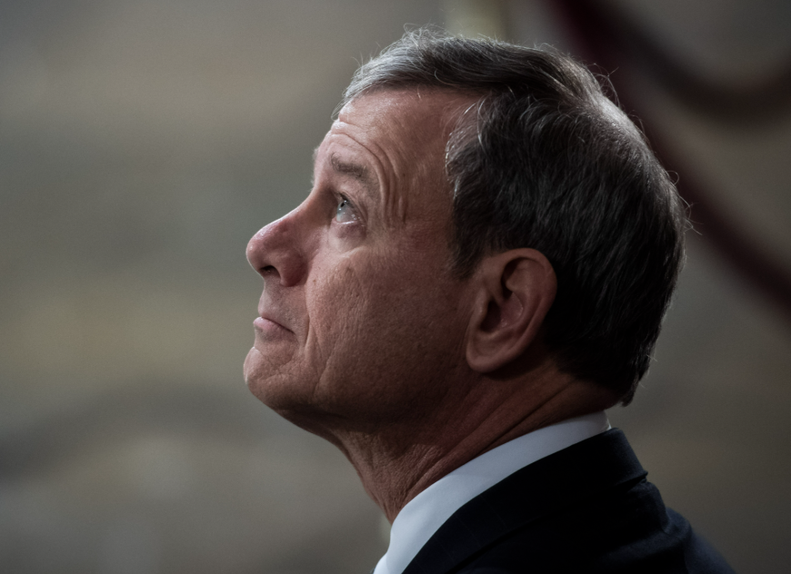 funder's tweet photo. John Roberts: lifetime job. No term limit. No election. The man who decided a president can’t be prosecuted for official acts.

Here’s the one thing he doesn’t control: Congress can impeach him.

Most people have no idea. Spread it. https://t.co/97cTZFBOcs