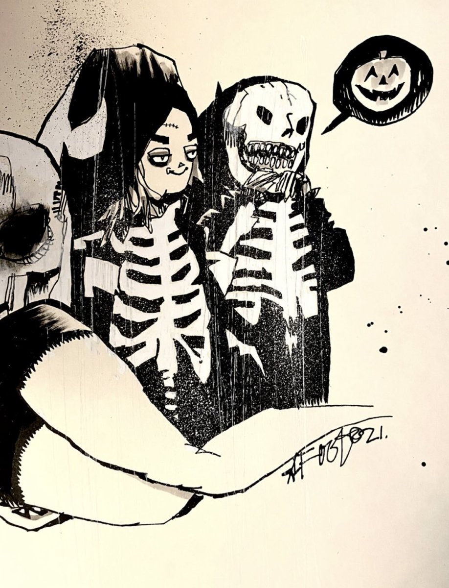 JimMahfood's tweet photo. Friday creeps.
💀🖤💀
#inks #october #jimmahfood https://t.co/27mJRAoQuf