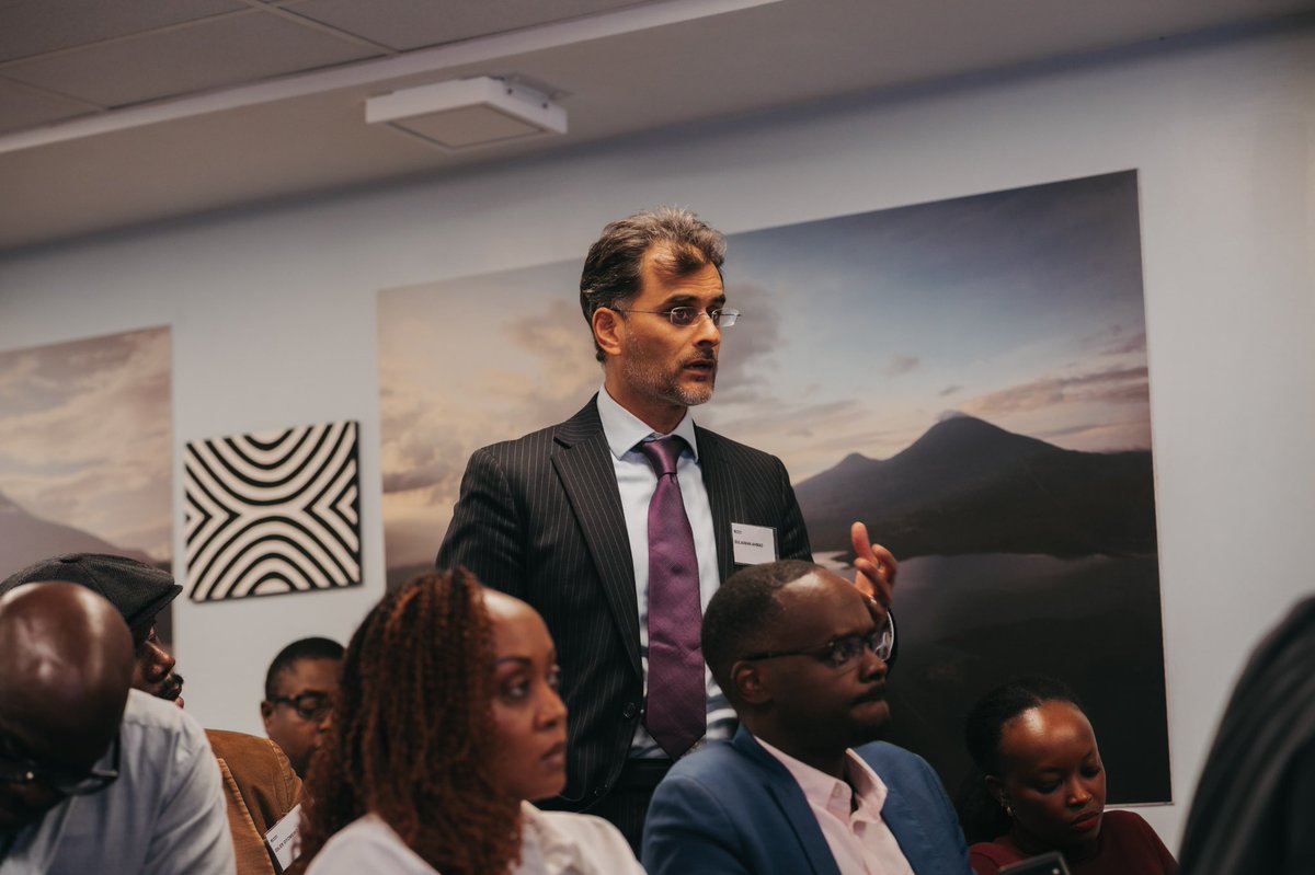 RDBrwanda's tweet photo. Yesterday, on the sidelines of @AFSICafrica 2026, RDB, in collaboration with @RwandaInUK, hosted a Business Networking and #InvestInRwanda session in London.

The event brought together prospective investors and stakeholders to discuss investment opportunities across Rwanda’s priority sectors, economic performance and business outlook.

Remarks by High Commissioner @BusingyeJohns and presentations by RDB and @Kigali_IFC, drawing on @statisticsRW data, provided insights into Rwanda’s investment landscape.