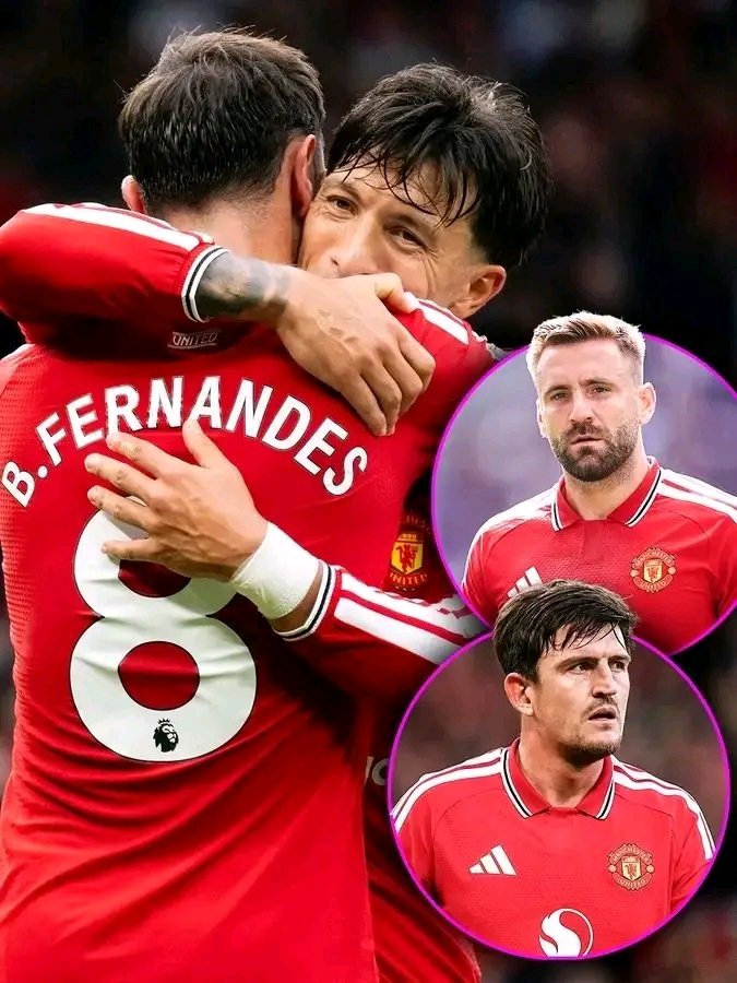 Halvinebukachi's tweet photo. Four key Man Utd players are out of contract at the end of the season 👀

Bruno Fernandes*
Lisandro Martinez*
Luke Shaw
Harry Maguire*

*Option to extend for another year. https://t.co/G9lGiA3Oai