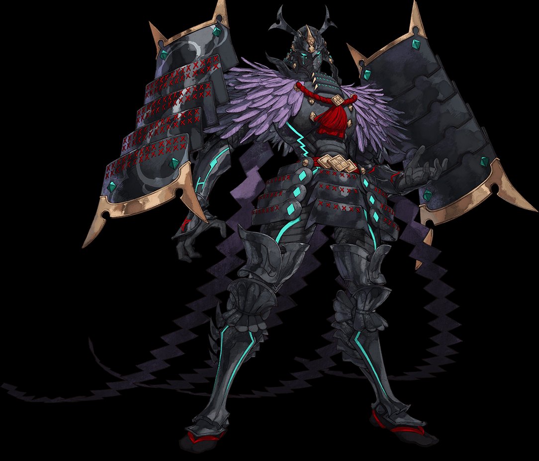 PETPETEKON's tweet photo. 今回のサムレムコラボでこの甲冑姿出してくれないかなぁ〜？マジでカッコ良すぎる #FGO https://t.co/ltRIS8MmvK