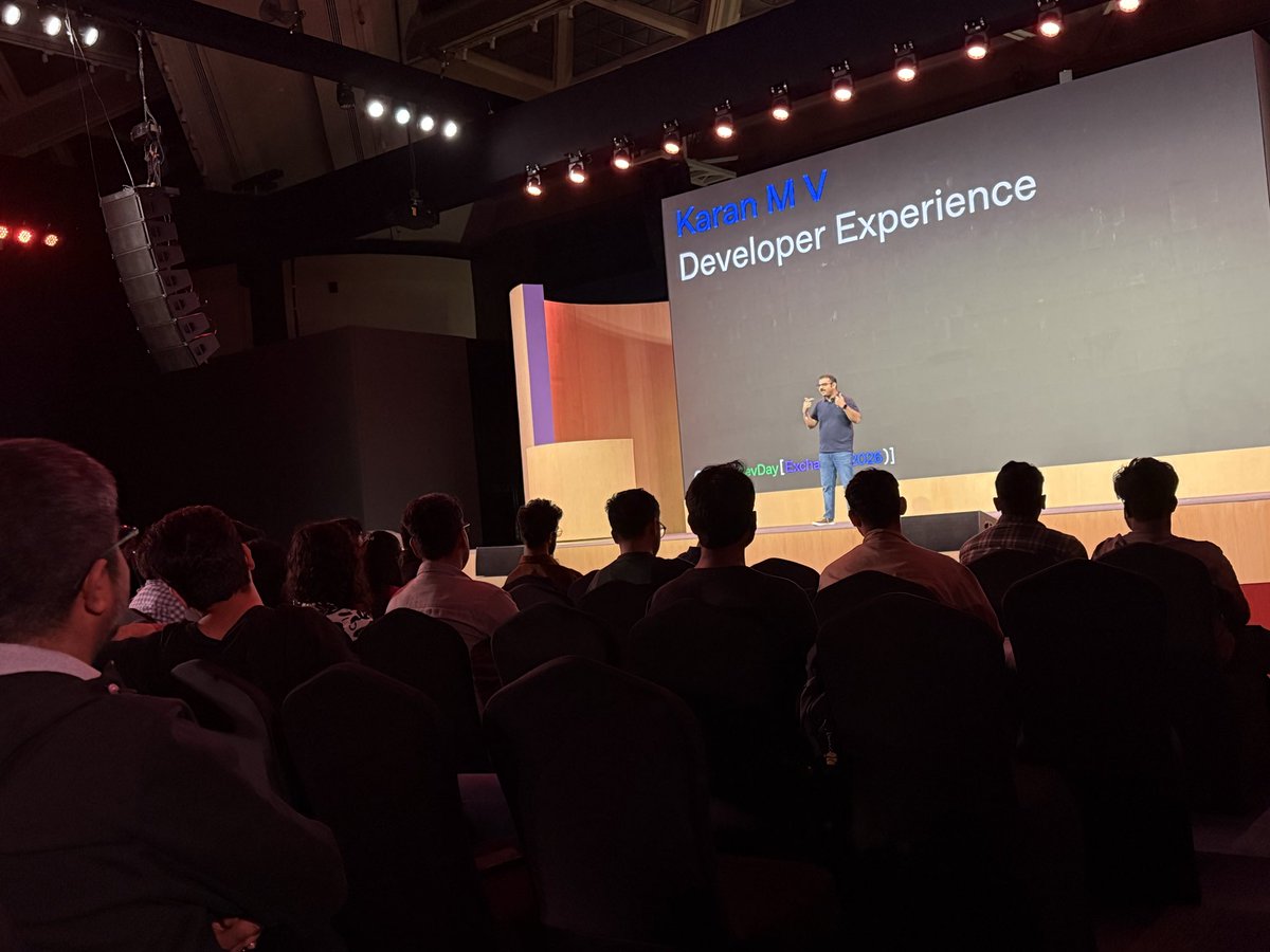 ptrthomas's tweet photo. checking in @OpenAIDevs DevDay Exchange thx @mvkaran https://t.co/iRfpA8O0I2