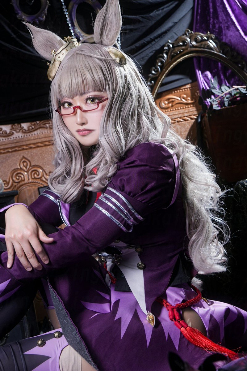 akai44kingyo's tweet photo. ◆Cosplay  コスプレ◆
ウマ娘 ビワハヤヒデ
Umamusume  Biwa Hayahide

＊photo &amp; studio＊  @studio_RomliEnd 

豊かな銀髪のウマ娘。 https://t.co/tuTfTC1fpf