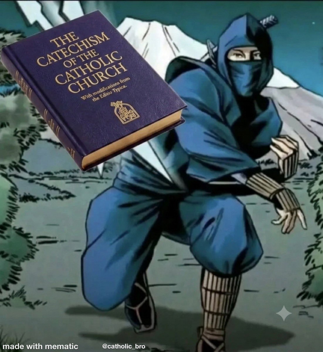 33dc33dc's tweet photo. Unos idolatran la biblia pero nadie mejor que Catecismo De La Iglesia Catolica para citarla, interpretarla, continuarla, y perseverar en la fe DE QUE QUEREMOS LA SALVACIÓN DE LAS ALMAS https://t.co/s4C3kDcyDa