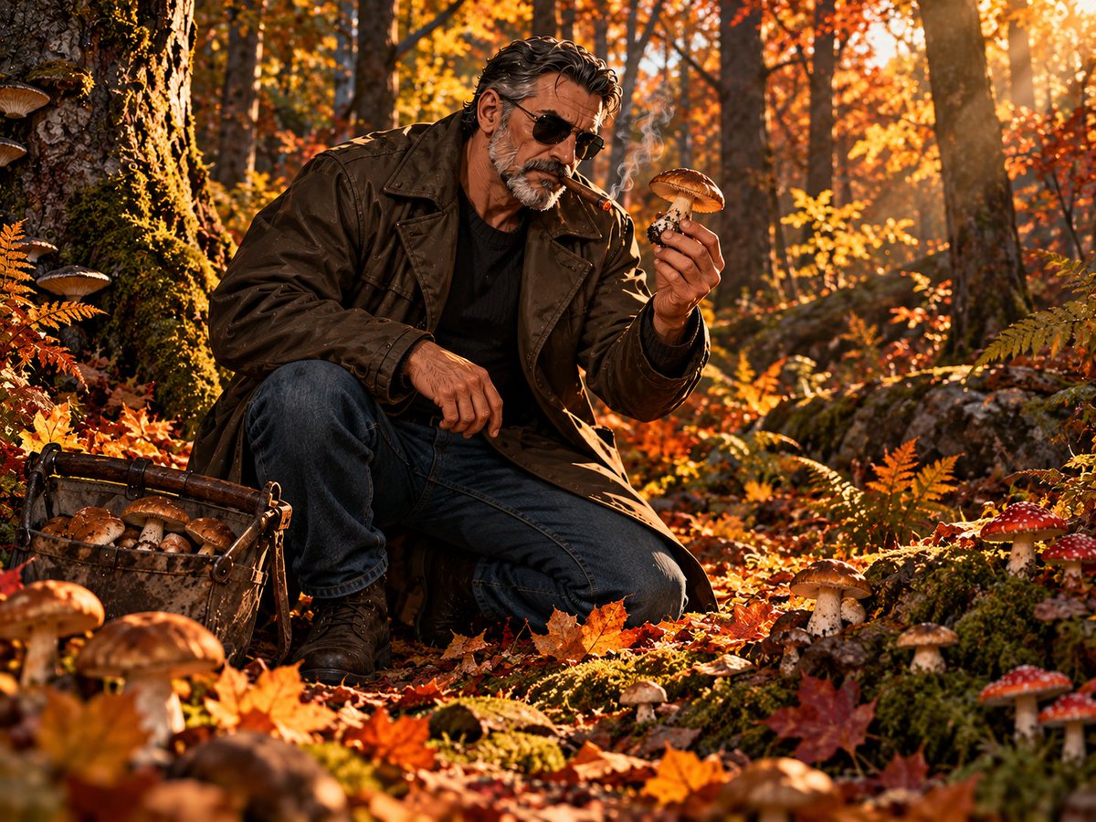 Haydock83's tweet photo. #SKYNETPROMPTOBER - #PROMPTOBER2026
Oct 2nd Pumpkin Spice - Oct 3rd Apple Orchard - Oct 4th Candlelit Evening - 5th Mushroom Grove https://t.co/W1CVEKzPY5