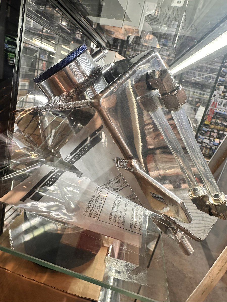 APIT_P_GARAGE's tweet photo. KTS アルミリザーバータンク ND5RC用在庫してます！

#apit
#apit_performance_garege東福岡
#ND5RC
#KTS https://t.co/lI3L0mo1Ub