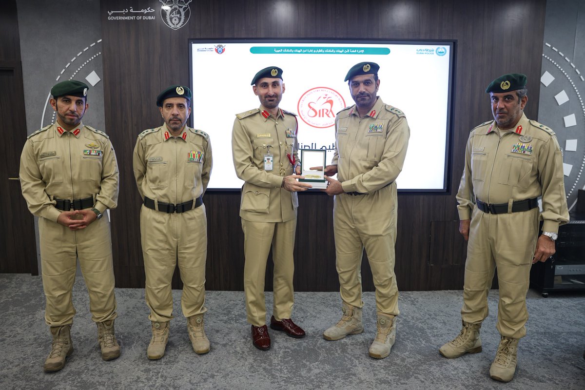 DubaiPoliceHQ's tweet photo. #News | Dubai Police Look to Smart Technology to Improve Hazardous Materials Security

Details:
https://t.co/rE4VLhoewC

#GeneralDepartmentOfOrganisations
#FutureForesightCentre https://t.co/Qmn662vRhk