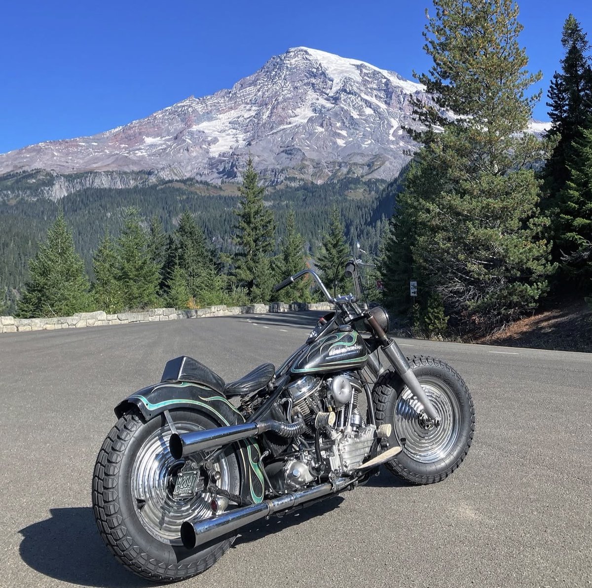 LowbrowCustoms's tweet photo. happy Friday ya’ll. enjoy this beautiful Panhead from @bumbryce cause she’s a looker! #panhead #onlypans #panheadsforever #custompan #livin https://t.co/Ne8BTYvMpG