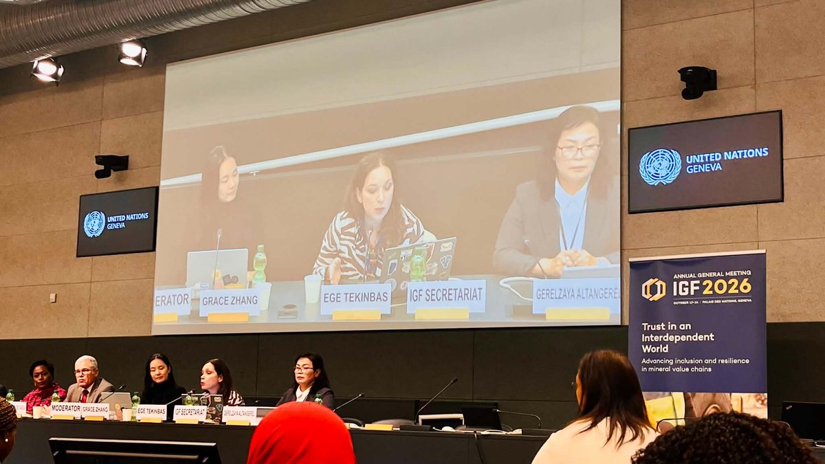 RazomWeStand's tweet photo. Razom We Stand joined 400+ participants from ~110 governments at #IGF2026 in Geneva. The message: it’s not just about more minerals, but who decides and who benefits. Ukraine’s mineral future must be built on transparency and accountability from day one. https://t.co/cajxxoTW8l