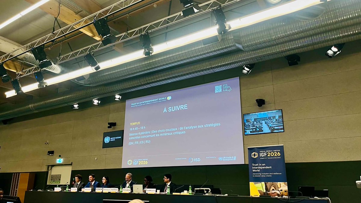 RazomWeStand's tweet photo. Razom We Stand joined 400+ participants from ~110 governments at #IGF2026 in Geneva. The message: it’s not just about more minerals, but who decides and who benefits. Ukraine’s mineral future must be built on transparency and accountability from day one. https://t.co/cajxxoTW8l