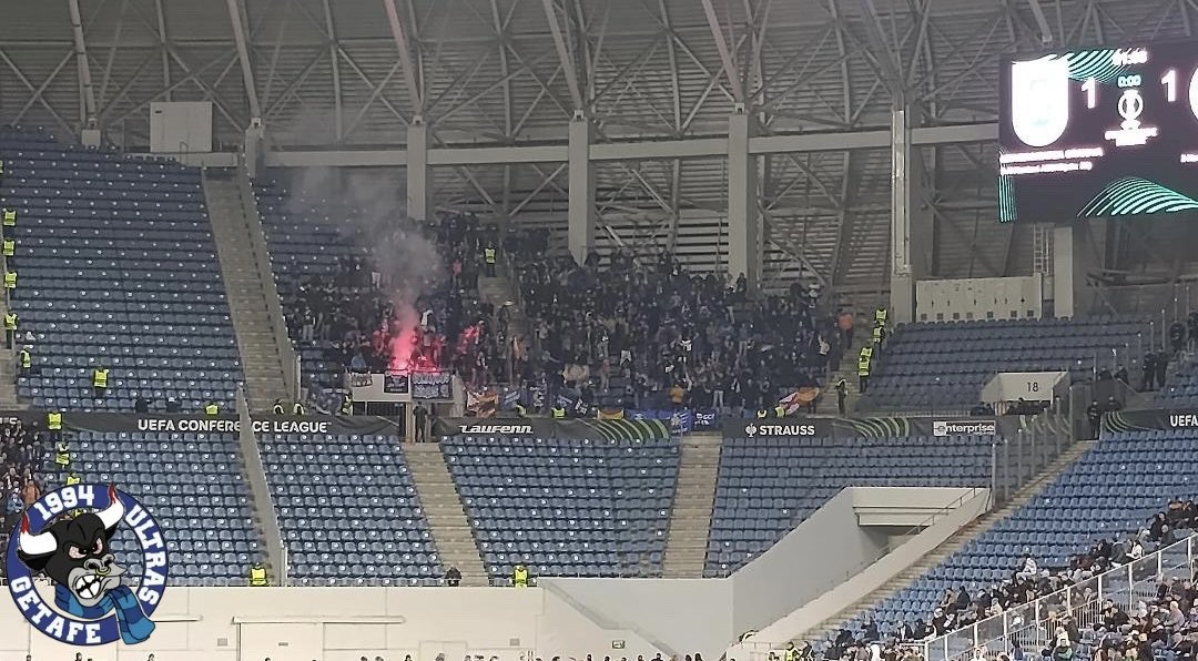 UltrasGetafe's tweet photo. Recorremos kilómetros, superamos obstáculos…

📍Craiova https://t.co/r7vejWQMs5