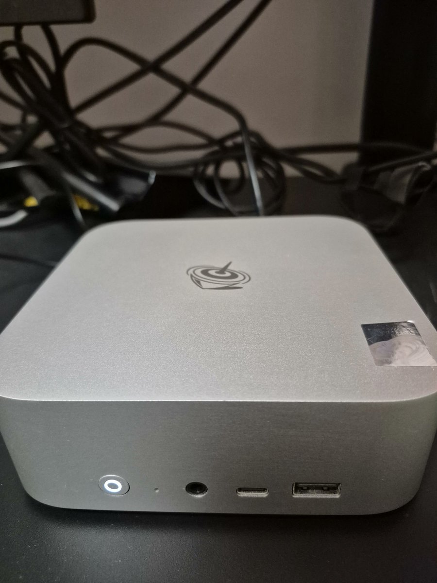 Securityinbits's tweet photo. I ran my detection lab in VMware on my laptop for a long time.

But I wanted Proxmox on bare metal, plus room for real monitoring. So I moved the lab to a Beelink SER10 MAX:

- 12 cores / 24 threads, 64 GB, 1 TB
- 11 VMs: DC, workstations, servers, Kali, router
- Elastic, MDE, Suricata and Velociraptor deployed

One of those VMs runs Claude, and it controls the rest of the lab.