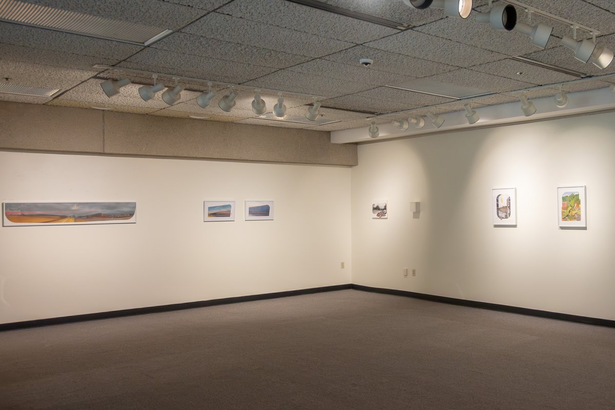 EdisonOhio's tweet photo. Have you checked out the artwork of Laura Truitt yet? Be sure to stop by the Anne Vaccaro and David Myers Gallery before October 28 to see her exhibition, “Shelter.” https://t.co/QtqUsG5uV7