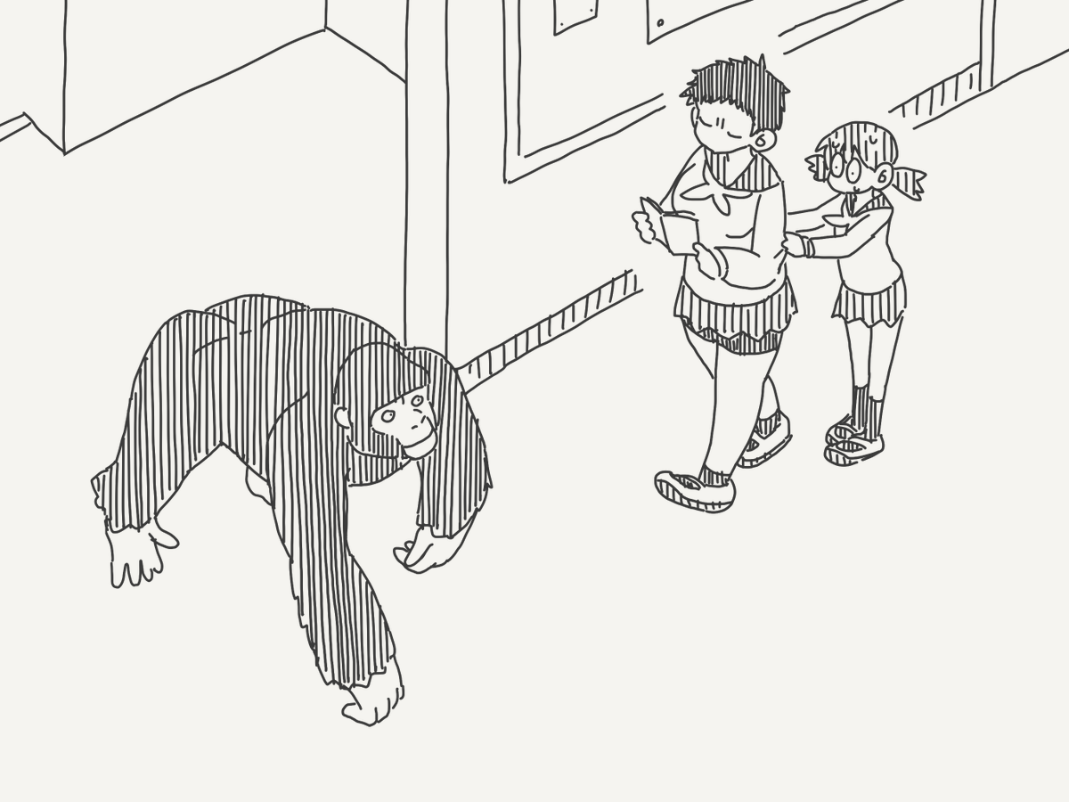 horideiyasumi's tweet photo. 看過できない絵です。 https://t.co/vHgiMFt54A