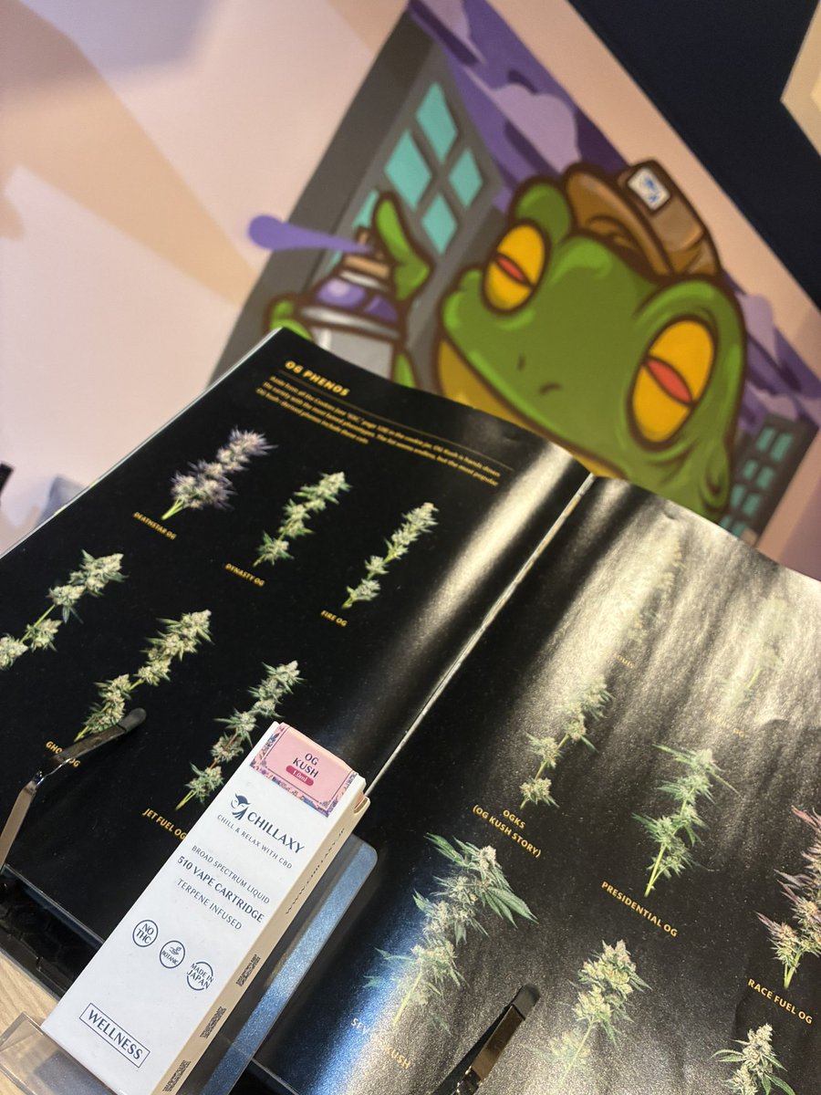 CHILLAXY_Kabuki's tweet photo. 🌿 WELLNESS LIQUID – OG KUSH

CHILLAXYの定番フレーバー「OG KUSH」🥦

CBD 60% × CBG 20% × CRD 10% 配合🧑‍🔬

OG KUSH特有のウッディでアーシーな香りと、ほのかに感じる柑橘系の風味が魅力🍃

初めての方にもオススメです❣️

#CHILLAXY #GOODCHILL #CBD #OGKUSH https://t.co/tbOhO5zvbM
