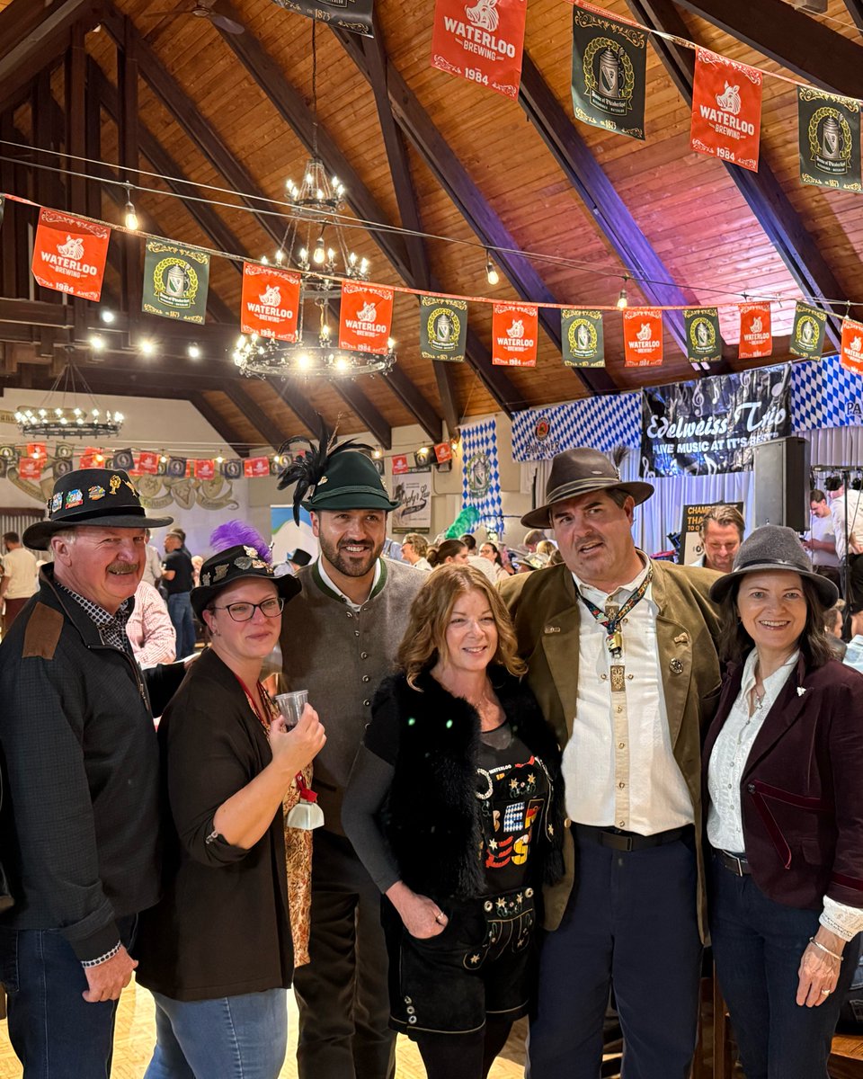 stephaniebowman's tweet photo. Every October, the second-largest Bavarian festival in the world happens right here in Waterloo Region!

Last night, I joined my caucus colleague and Tourism Critic Rob Cerjanec (@RobCerjanec) at Chamberfest to celebrate Gemütlichkeit.

It was great to connect with Tracy Van Kalsbeek (@TVanKalsbeek) from Oktoberfest and hear how much the festival keeps growing. I also chatted with Mayor Berry Vrbanovic(@berryonline) Regional Chair Karen Redman (@Redman4Region) Chamber leaders Ian McLean(@IanMcLeanKW) and Stephanie Soulis, and emerging leaders like Kiara Fathi.

Oktoberfest celebrates our German heritage, keeps local businesses busy, and shows what this community does best.

Prost!