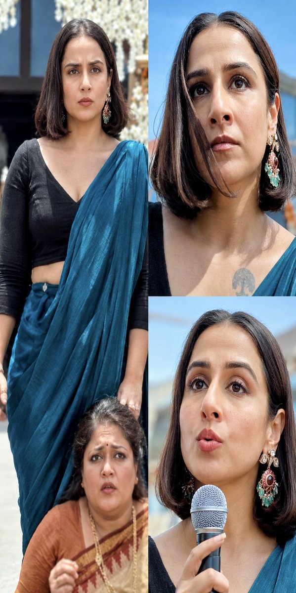 manmathaleelai0's tweet photo. Mommy ruling the twitter🥵 
#jailer2 #Vidyabalan https://t.co/luEcZmc89m