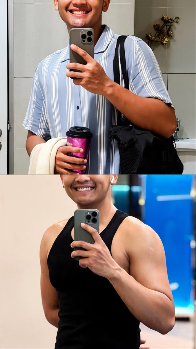 pralineux's tweet photo. Gerah bgt, jadi ngegymnya mode tengtop dulu wkwkwk. Enjoy weekend all! https://t.co/sWX63PH2UJ