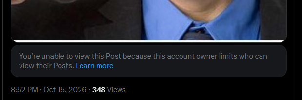 KoenDoesThings's tweet photo. well now they limited their post and it looks like im going crazy https://t.co/ymzBt3j4Hv