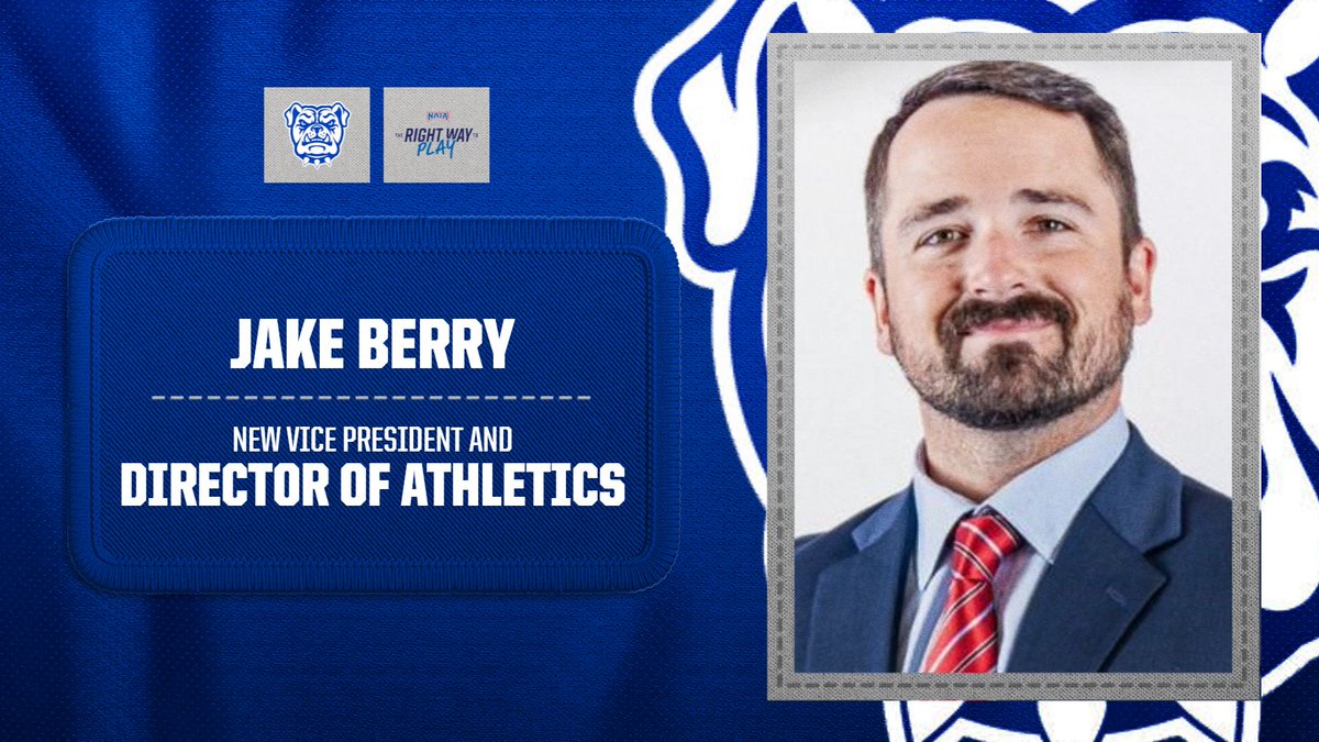 twbulldogs's tweet photo. Jake Berry Tabbed as New Vice President and Director of Athletics. A new leader for Tennessee Wesleyan University Athletics has been chosen with Jake Berry being named the new Vice President and Director of Athletics. Read about the hire below.
https://t.co/zfDUmAEDEr https://t.co/KjoBE72mve