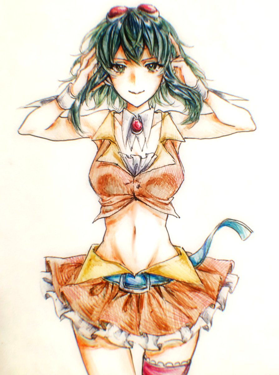 hfj3nd's tweet photo. なんてからきしの weeny walker！
#GUMI #gumi #VOCALOID https://t.co/btlrlJon4I