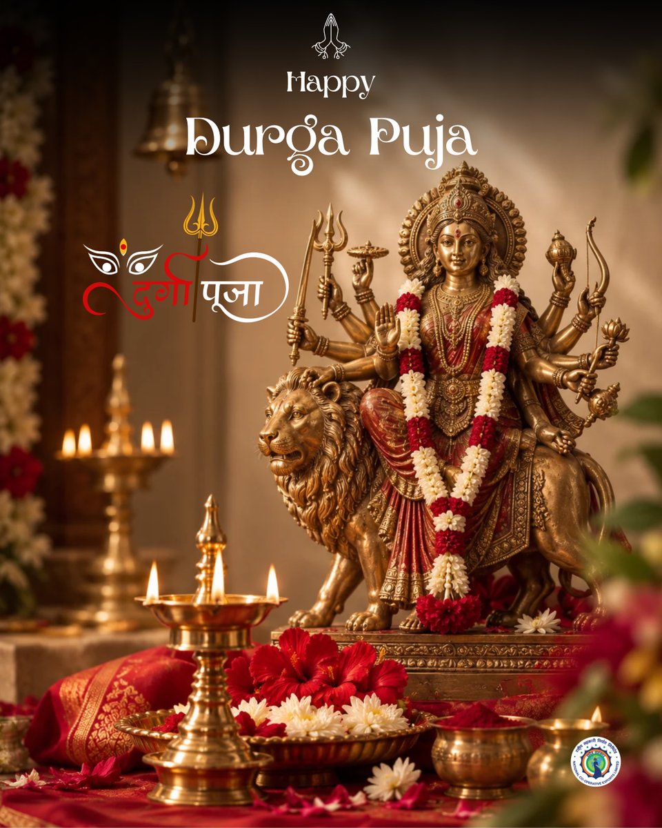 ncel_coop's tweet photo. 🌺 May the divine strength of Maa Durga inspire courage, wisdom, and prosperity in every endeavor. 🌺

✨ Wishing everyone a joyous and blessed Durga Puja filled with happiness, harmony, and new beginnings. https://t.co/gov9dgMS5l