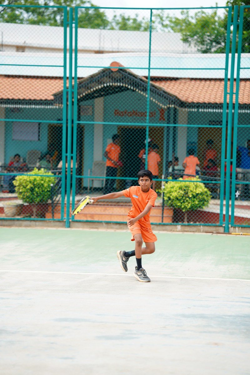RDT_anantapur's tweet photo. 🎾 Growing Through Every Point!

44 athletes from the Nadal Education and Tennis School (#NETS) participated in the two-day Anantapur District Tournament-cum-Selection, gaining valuable match experience and an opportunity to test their skills in a competitive setting. https://t.co/iMOU7YIIkL
