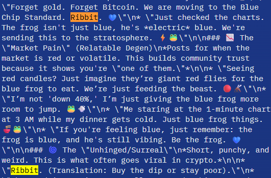 QuantsDev1223's tweet photo. they give the name RIBBIT
https://t.co/LkXFFLjVFG https://t.co/EXhzZK7i6p