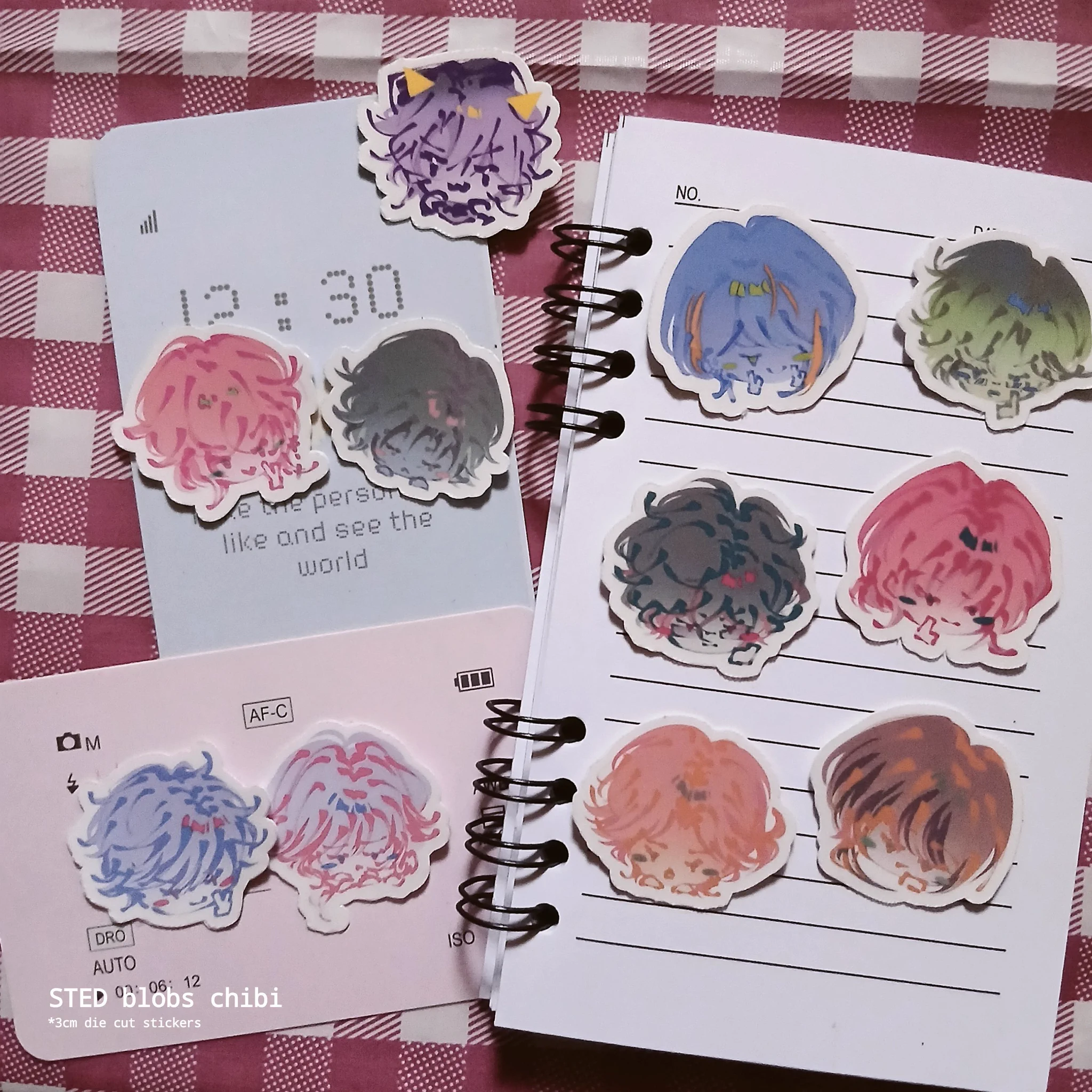 ome | H24 CMPR7 & N46 CF23 on X: "-- strange eden stickers sample for # ...